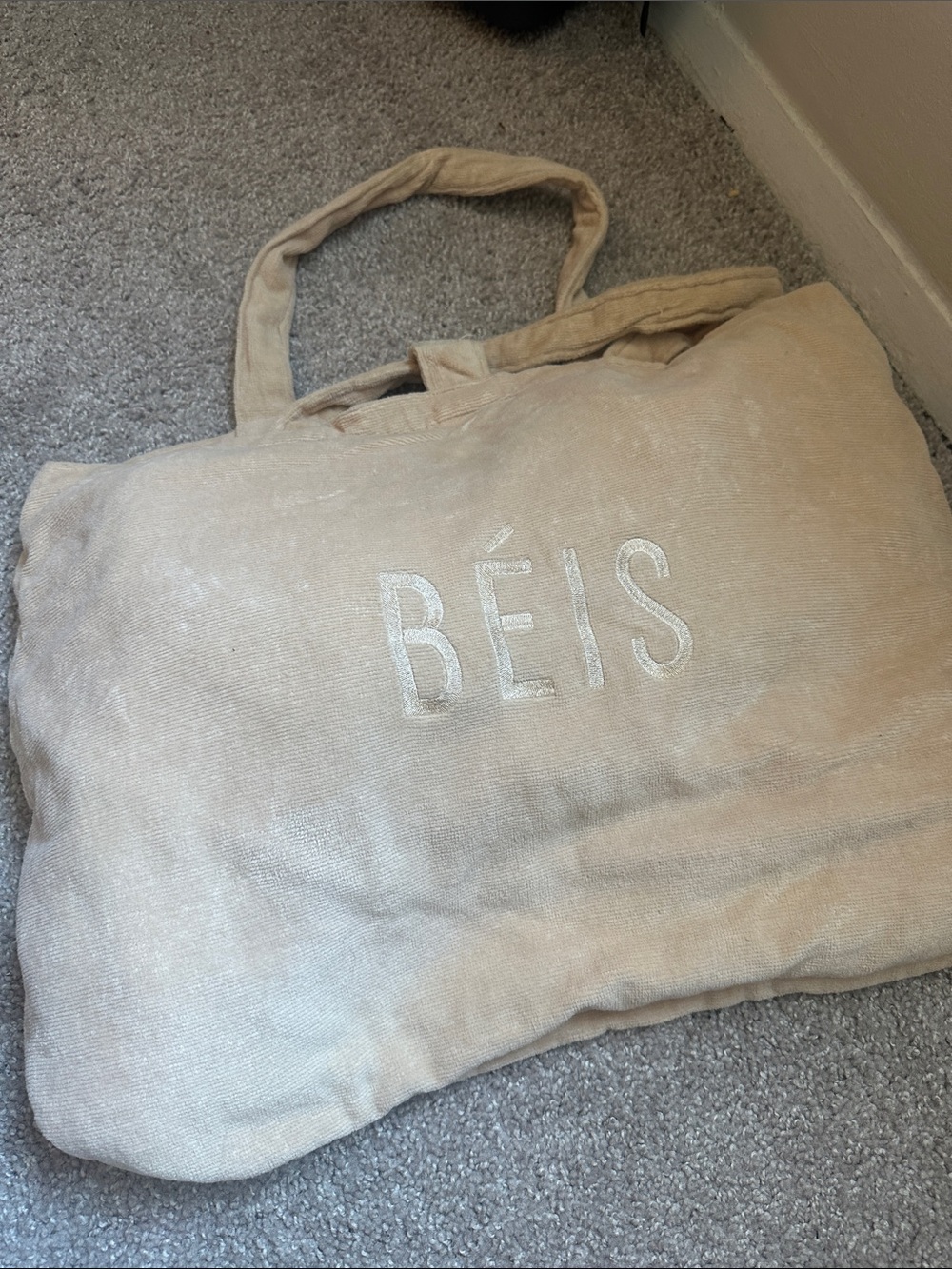 BEIS Beach Towel Tote